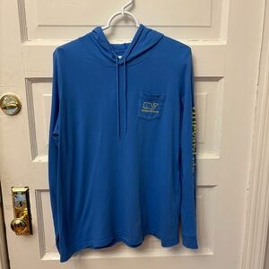 Blue vv hoodie tee